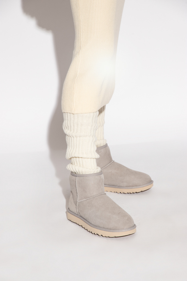 SchaferandweinerShops Japan - Grey 'Classic Mini II' snow boots UGG -  Embossed UGG logo on heel